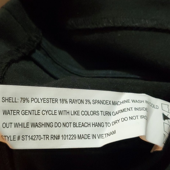 Stoosh Black Ruched Sleeve Casual Blazer Jacket M - Picture 6 of 6